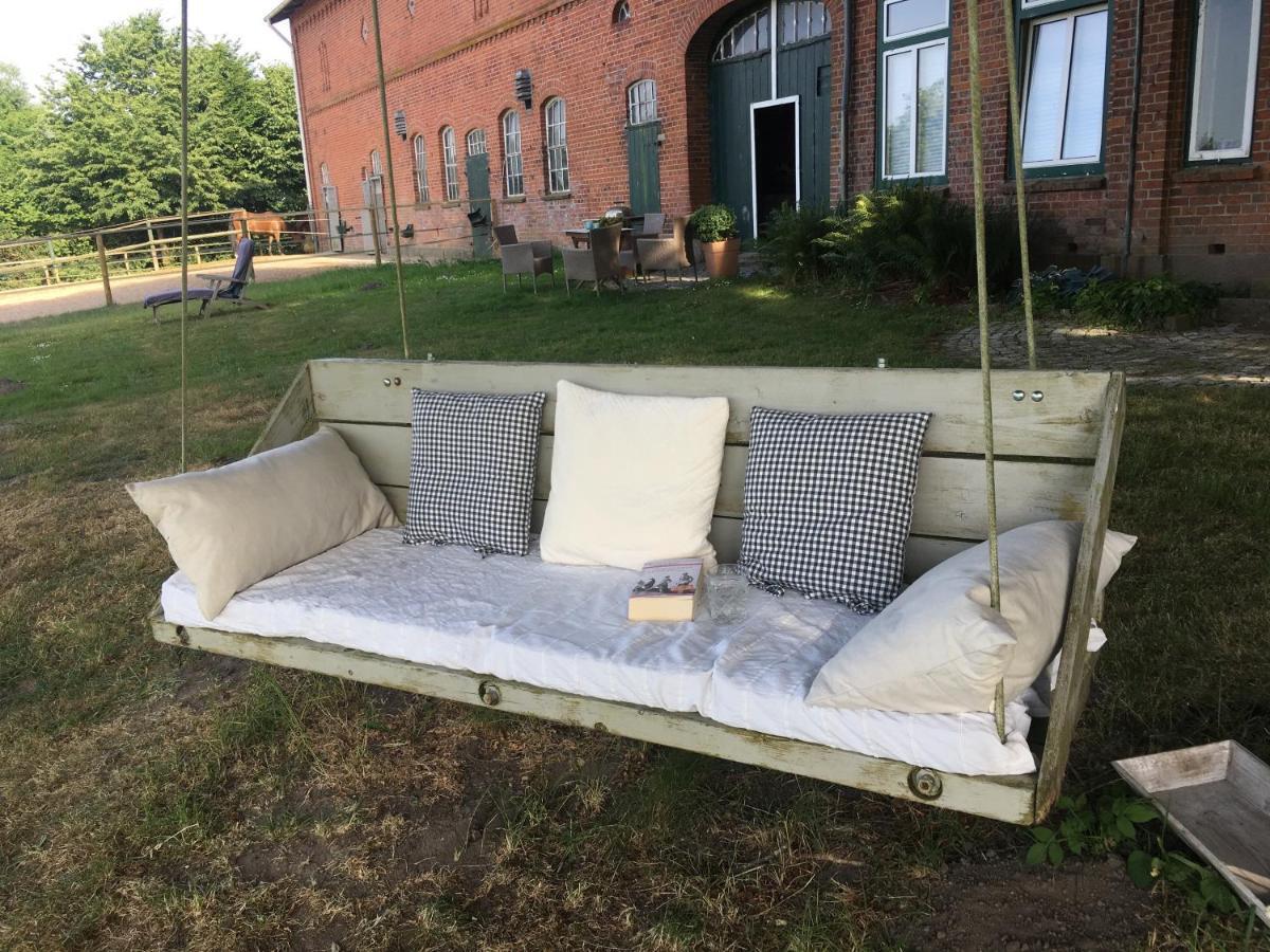 Ferienwohnung 1 Hof Flueh Klenzau ภายนอก รูปภาพ